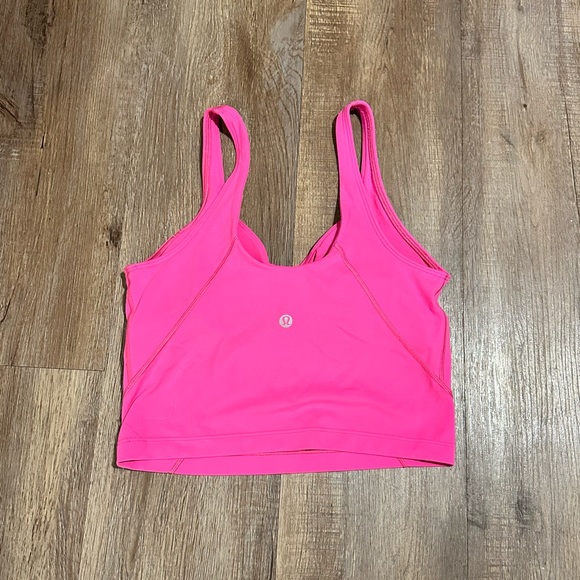 SOLD - Lululemon Sonic Pink Align Tank - Picture 2 of 2
